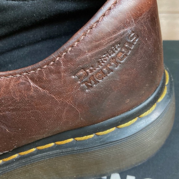 Dr. Martens brown leather Oxford shoes size 7 - Picture 10 of 13